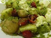 Ensalada papas pesto