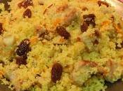 Receta cuscús pollo pasas