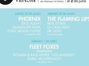 Tanda confirmaciones VIDA Festival: Phoenix, Fleet Foxes Flaming Lips