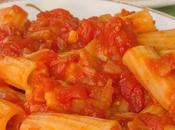 Menú macarrones tomate, lomo espárragos