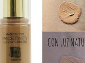 Face finity flawless foundation Factor, base maquillaje buena barata