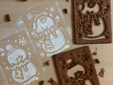 Galletas Muñeco Nieve