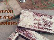 Turrón tres chocolates