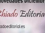 Novedades Diciembre Chiado Editorial