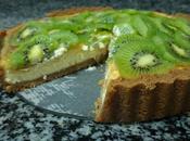 Tarta queso kiwi