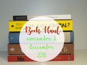 Blog Book Haul Noviembre-Diciembre 2016