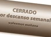 Cerrado descanso semanal