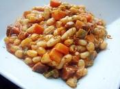 Judías blancas hostal"