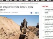 Egipto destruye túneles Hamas.