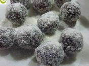 Trufas chocolate coco