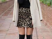 Leopard skirt