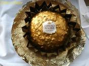 Tarta bombón ferrero rocher