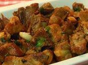 Receta costillas cerdo ajillo