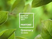 Decoración Greenery, color 2017