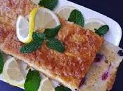 Pudin bizcocho frutas