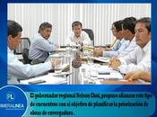 Evalúan avances obras región lima…