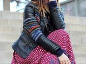 Vestido largo estampado