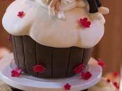 Imagenes decoracion cupcakes para bodas originales elegantes