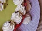 Tarta aguacates fresas