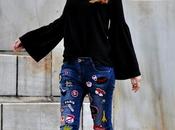 Jersey mangas acampanadas