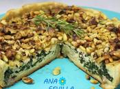 Tarta espinacas olla