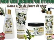 ganadora Sorteo lote nuevos productos gama “Divine Olive” JEANNE PROVENCE