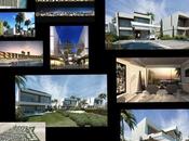 Proyecto masterplan ubicado asia occidental. villas unifamiliares