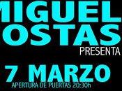 Miguel Costas festejará años música marzo Madrid
