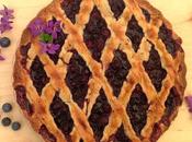 Crostata mirtilli tarta arándanos