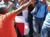 Maestros piquetean gobernanción Barahona