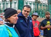 Alcalde Nuevo Laredo reúne cubanos varados México