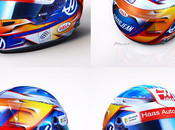 Grosjean enseña casco para temporada 2017