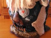 Como hacer cabezudo papel cola