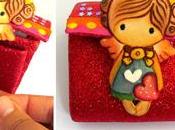 Regalo bonito amistad reciclando cajas leche