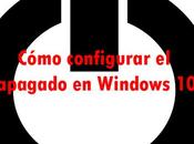 Cómo configurar apagado Windows