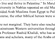 invención pueblo palestino: colonos egipcios.