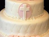 modelos pasteles decorados para bautizo niño niña