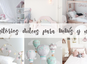 Dormitorios dulces para bebés niños