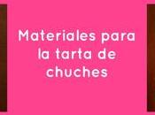 Tarta manualidad chuches