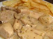 Pollo salsa mostaza