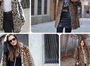 Como combinar abrigo estampado leopardo