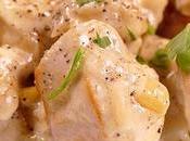 Pechugas pollo salsa queso