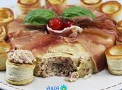 Pastel jamón serrano
