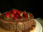 Cómo hacer cheesecake chocolate fácil mundo, horno supuesto