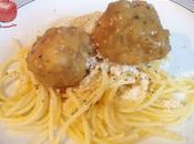 Albóndigas merluza marisco salsa verde