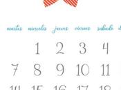 Imprimible: Calendario Marzo 2017