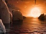 TRAPPIST-1, familia exoplanetas prometedores.