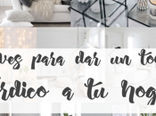 CLAVES para toque NÓRDICO hogar