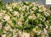 Tabule coliflor. Cauliglower tabbouleh