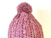 Gorro ganchillo pompón